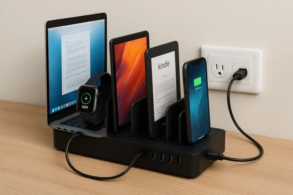 Family Charging Station Ideas for Shared Devices and School Tech